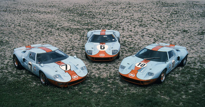 Gulf Livery GT40s